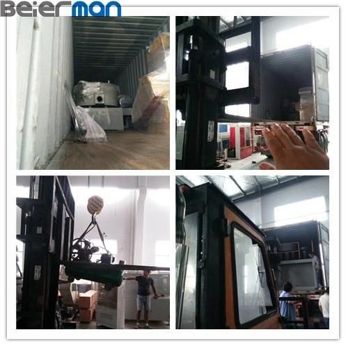 Beierman New Design 75mm-260mm PVC Rigid Water Pipe Sjsz65/132 Double Screw Extruder Production Line Plastic Pipe Making Machine