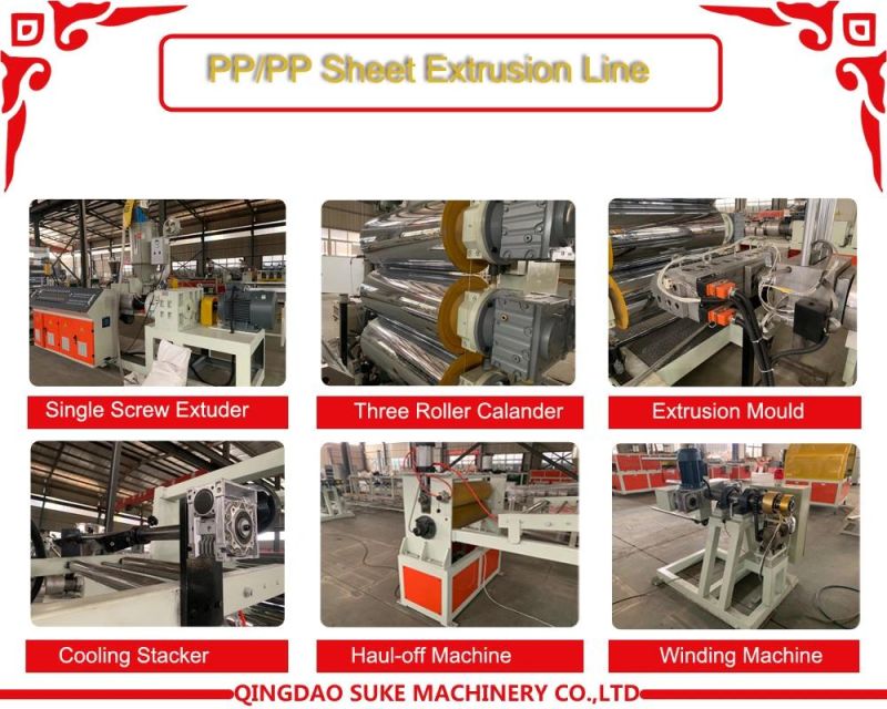 Plastic PS Sheet/Board/Plate Extrusion Making Machine