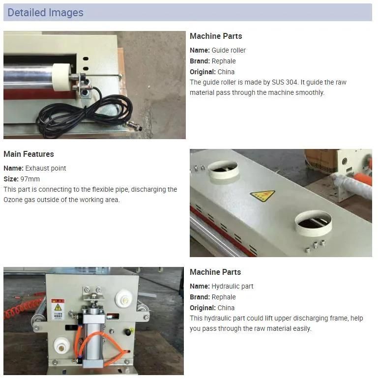 Plastic Film Surface Corona Treater/Corona Treatment Machine