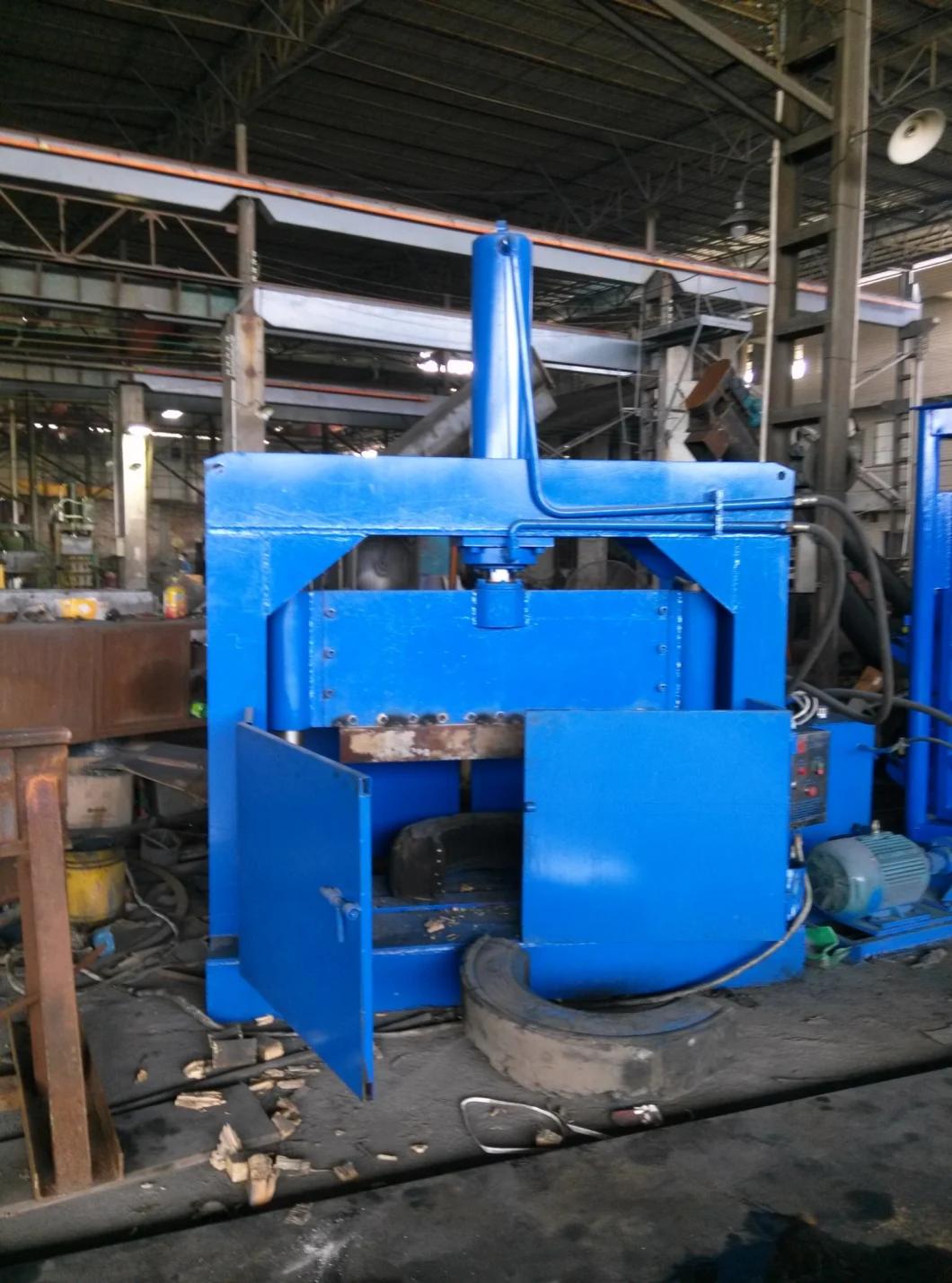 Rubber Guillotine Cutter / Hydraulic Rubber Bale Cutting Machine