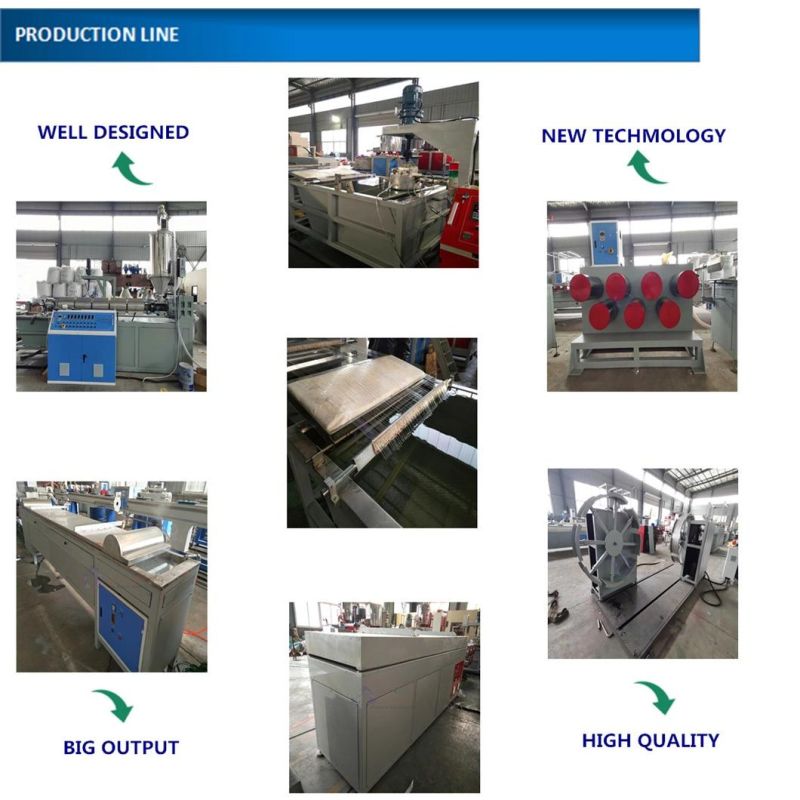 High Quality Plastic Fiber Making Machine Pet/PP Broom/Brush Filament Extruding/Extruder Production Line