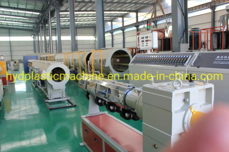 Water Supply HDPE Pipe Extrusion Machine / Production Line 90-315 mm