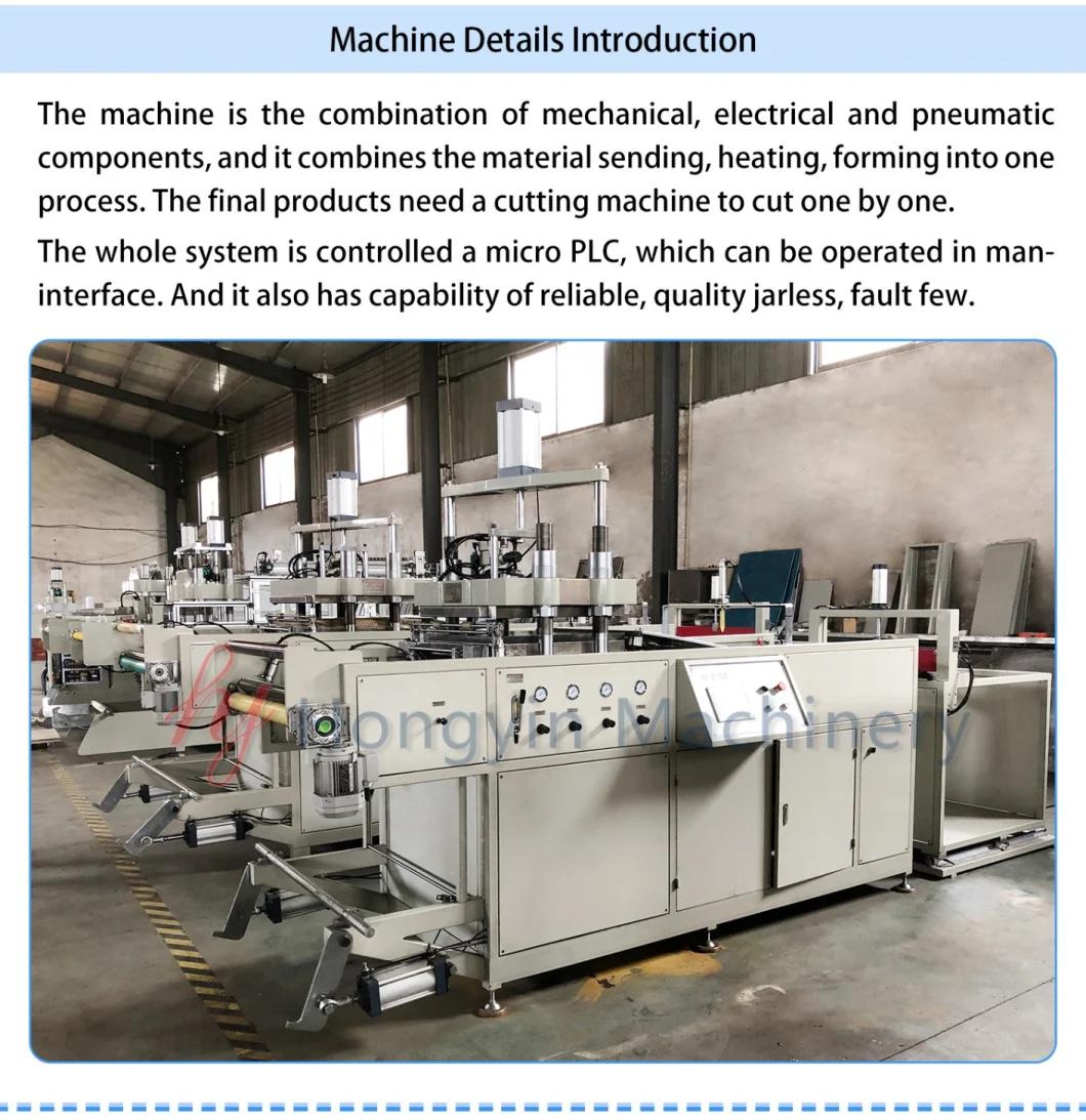 Qualified Semi Automatic Plastic Forming Machine for Producing Ice-Cream Cup Lids