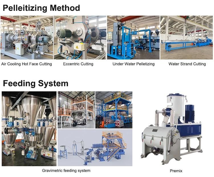 Food Twin Screw Extruder with 3 Zone Grain Product Making Machines