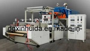 Automatic rewinder co-extrusion stretch film unit