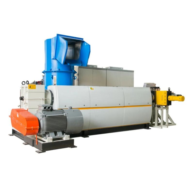 Plastic PE PP LDPE Film Bags Soft Plastic Extruder Machine Single Screw Waste Plastic Extruder