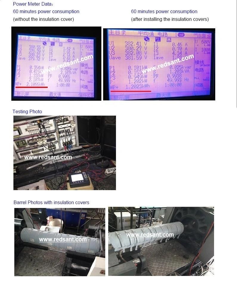 Energy Saving Band Heater with Heat Insulation Material