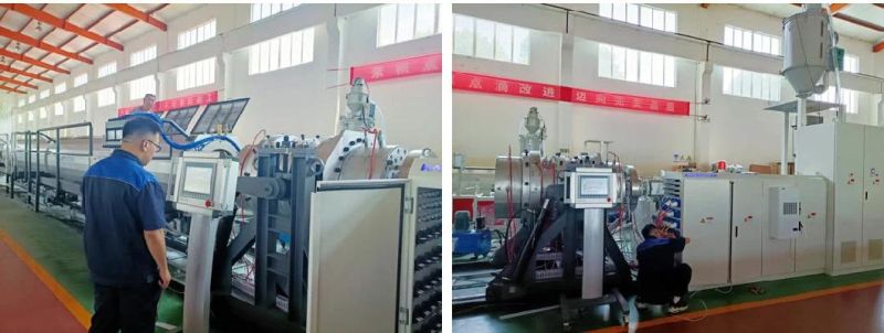 China Factory of HDPE Pipe Making Machine 315mm-630mm