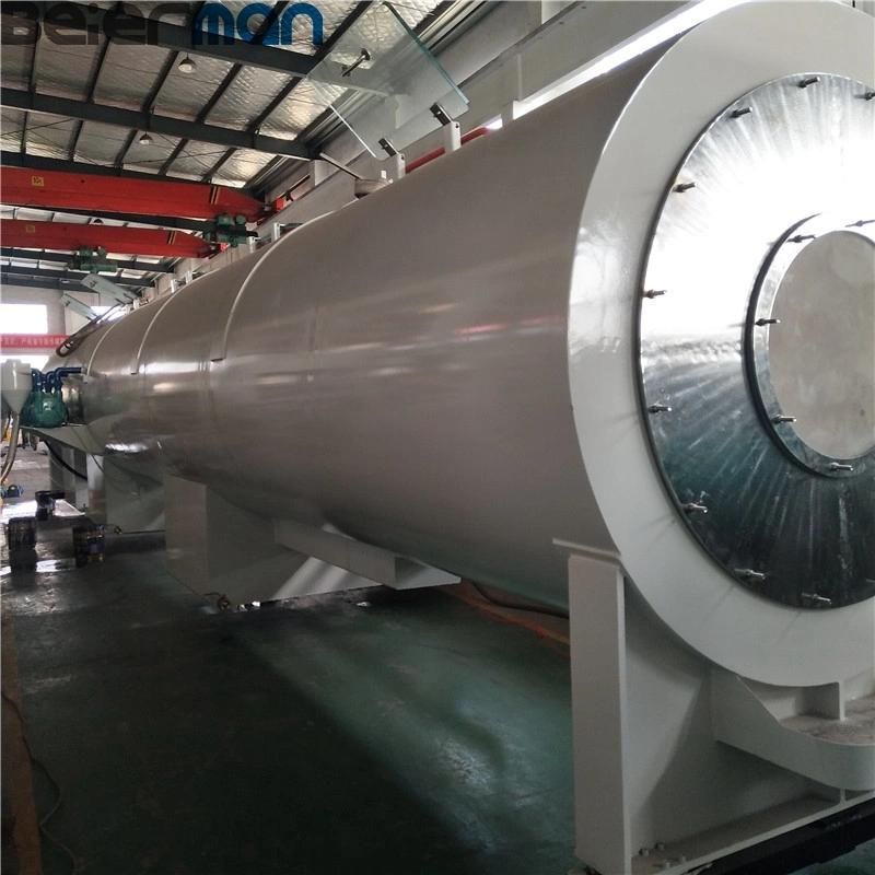 Ce Certificate 110-500mm Plastic Big PVC CPVC Drainage Water Conduit Pipe Extrusion Line with Sjsz80/156 Extruder