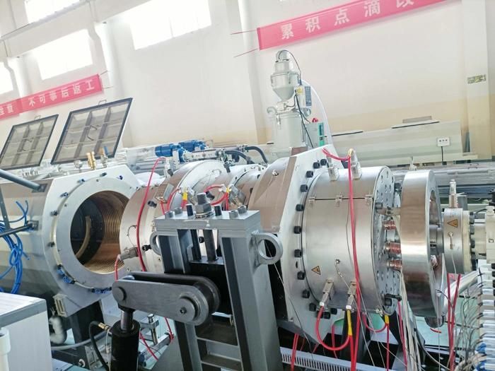 China Factory of HDPE Pipe Making Machine 315mm-630mm