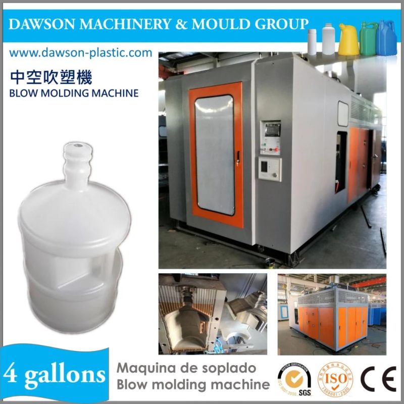 Automatic Plastic Blow Moulding Machine for 4 Gallon HDPE Buckets