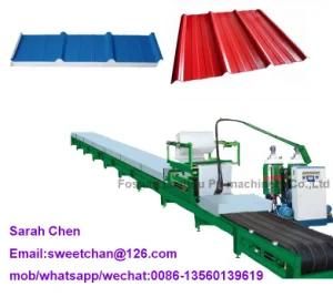 PU Sandwich Panel Steel Tile Production Machine Line