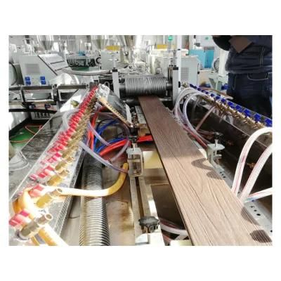 Co-Extrusion PE/PP Wood-Plastic Profile Making Machine/WPC Composite Profiles Extrusion ...