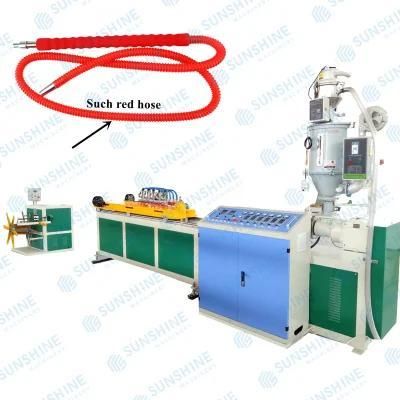 Single Wall Corrugated PE PP Plastic Hookah Hose Machine Machinery