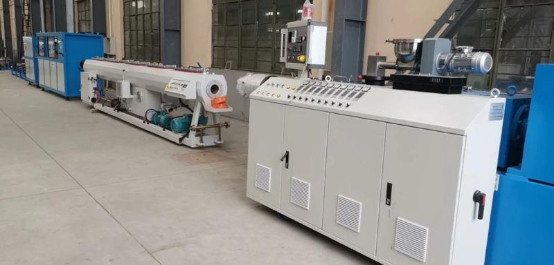 PVC Pipe Double Screw Extruder HDPE Pipe Single Screw Extruder