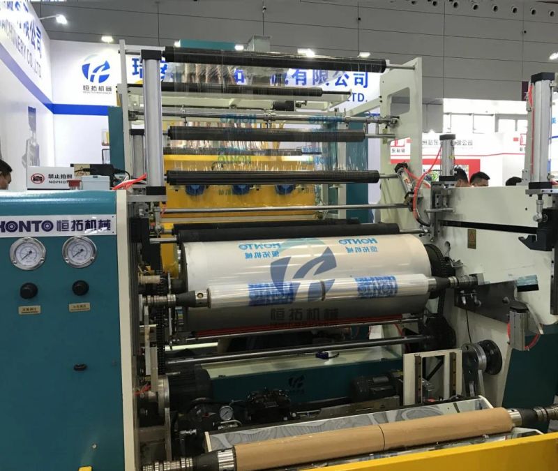 Double Layer or Three Layer Co-Extrusion PE LLDPE Stretch Wrapping Film Making Machine Width of 1000mm