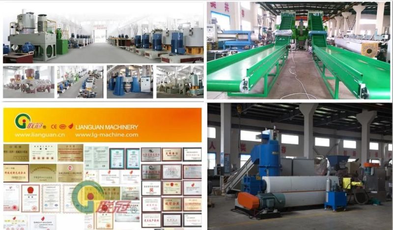 Plastic PP, PE, Pet, ABS Bottles, Oil Bucket Recycling Machine