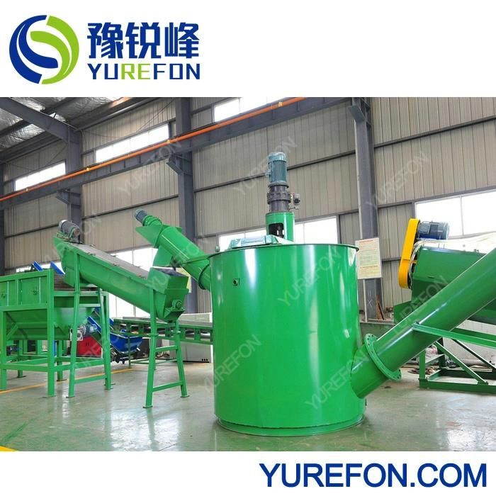 Plastic Pet HDPE Bottle Flakes PP LLDPE LDPE Woven Bag Agricultrual Film Washing Recycling Pelletizing Production Line