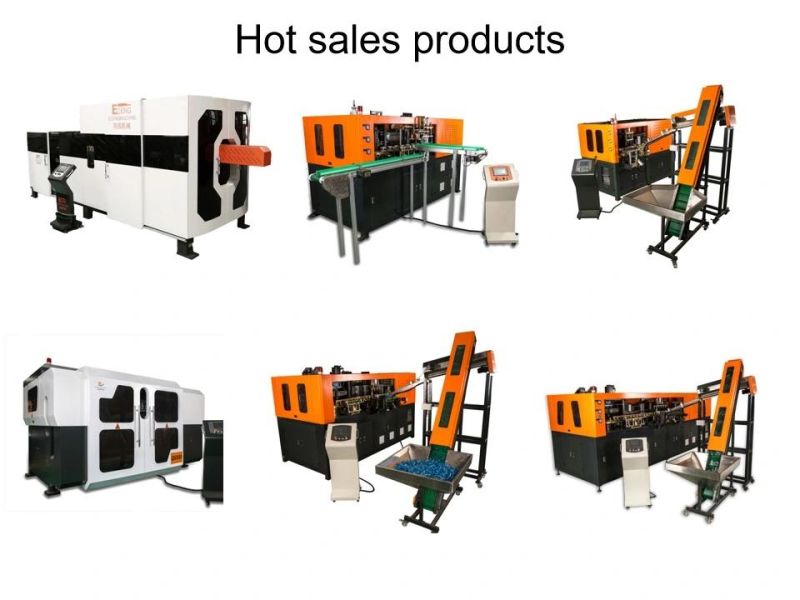 2 Cavity Auto Pet Blow Moulding Machine Price / Milk Pet Plastic Bottle Blowing Machine