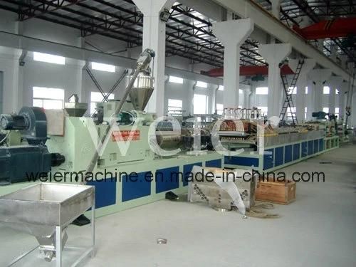 PVC WPC Holow Door Machine/ WPC Door Panel Production Line Sjsz92/188