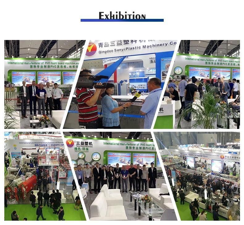 PVC WPC Foam Board Machine Wood Composite Sheet Extrusion Line