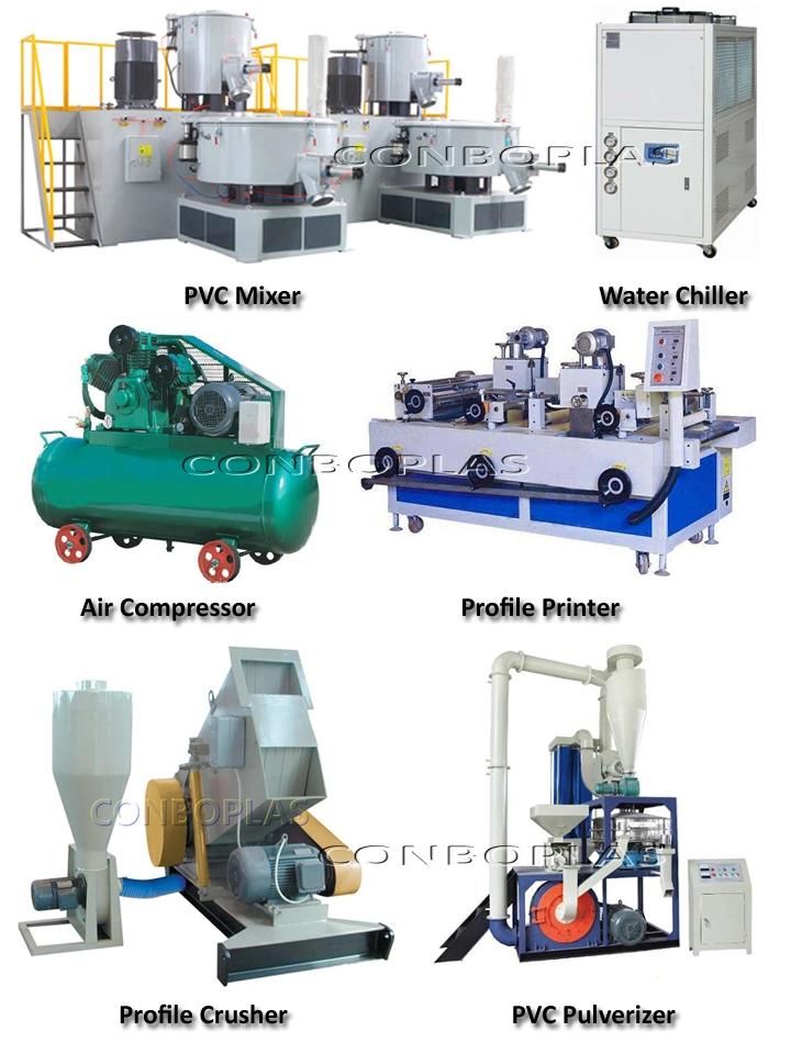 Plastic Extruder 250mm 300mm 600mm PVC Ceiling Panel Making Machine