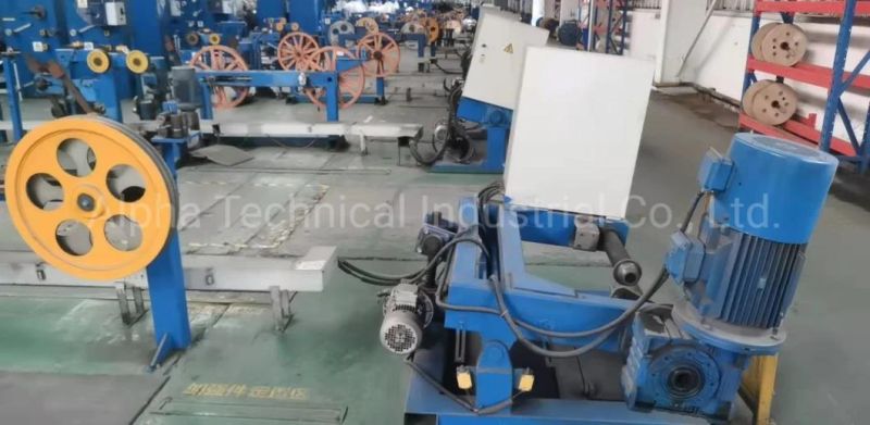 PE Fiber Cable Extrusion Sheathing Line for Optical Fiber Butterfly Cables Production^