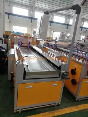 Four Output PVC Tile Trim Profile Extrusion Line Extruder