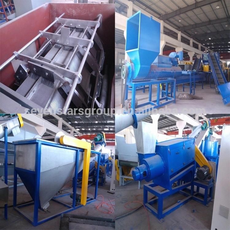 Plastic Waste Plastic Pet Bottle Recycling Machine