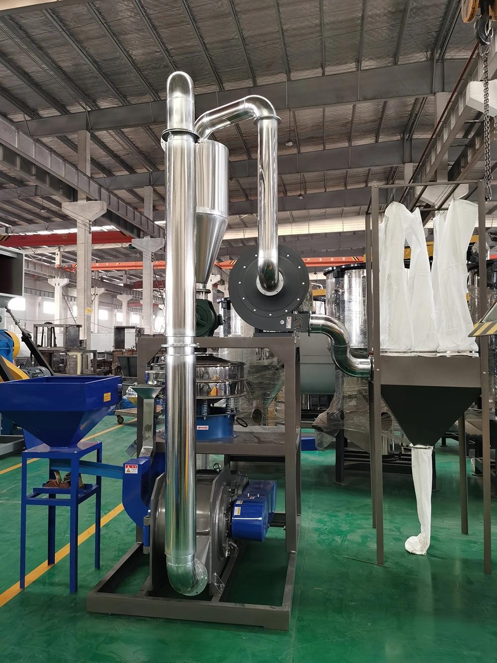 20-120mesh Recycled PP/PE/Pet/ABS/EVA/PVC/WPC/UPVC/HDPE/LDPE/LLDPE/Nylon Powder Making Milling Miller Plastic Pulverizer Machine