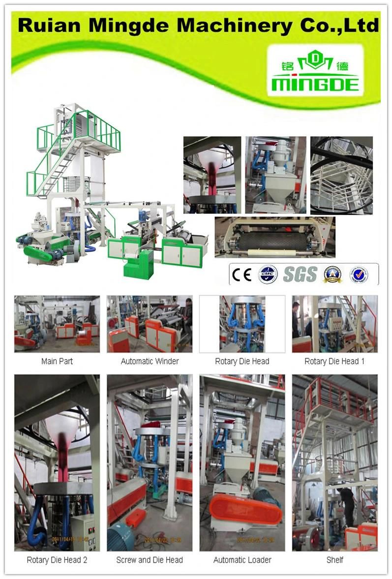 Three Layer Coextrusion Film Blowing Machine Md-3