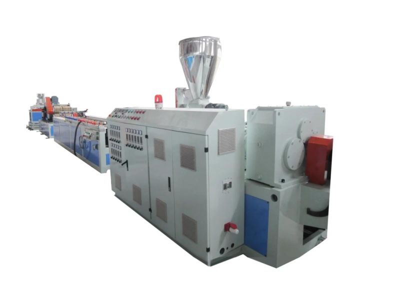 Conical Double Twin Screw Indoor PVC Ceiling Tile Machine Factory Manufacturer Supplier Price