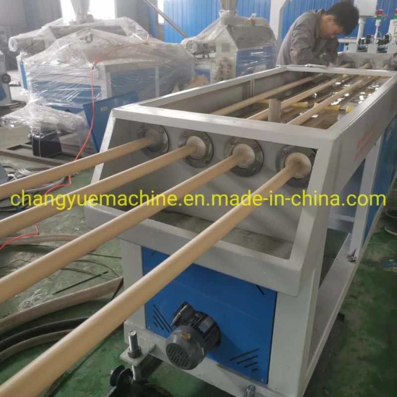 Dual / 4 Cavity PVC CPVC UPVC Electricity Cable Conduit Pipe Extrusion Line