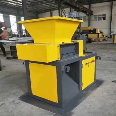 Good Quality Double Shaft Waste Bucket Can Plastic Shredder Machine