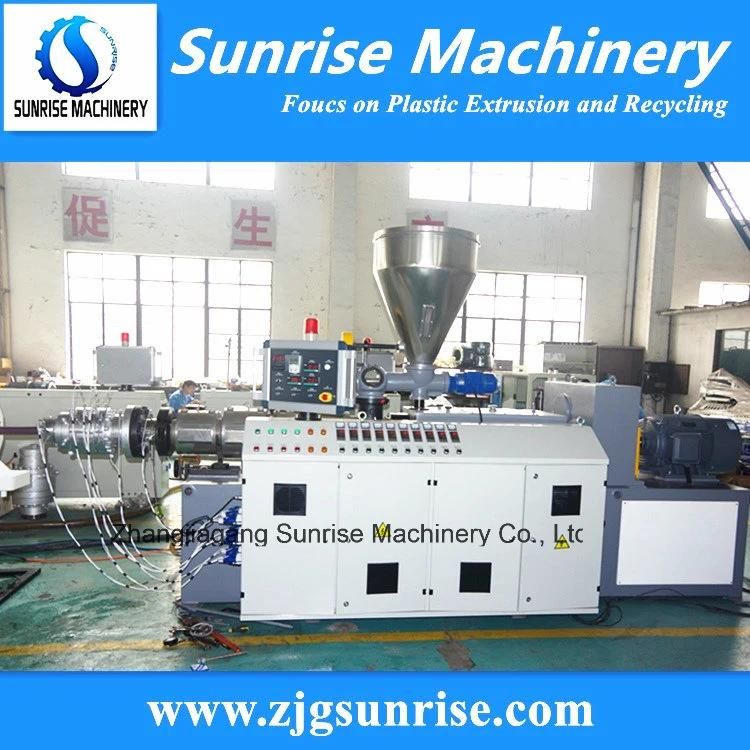 Plastic PE Pipe Extrusion Machine PVC Pipe Making Machine