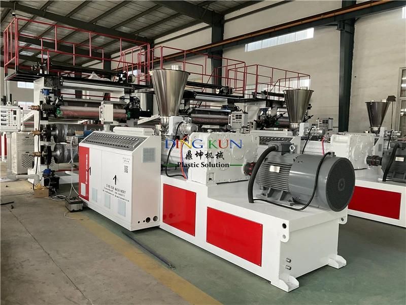 PVC Marble Sheet Machine Price / Making Extrusion / Plastic Machinery