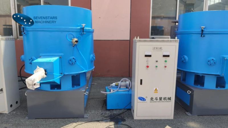 Woven Bags Pelletizer Plastic Agglomerator for PP PE Filim Recycling