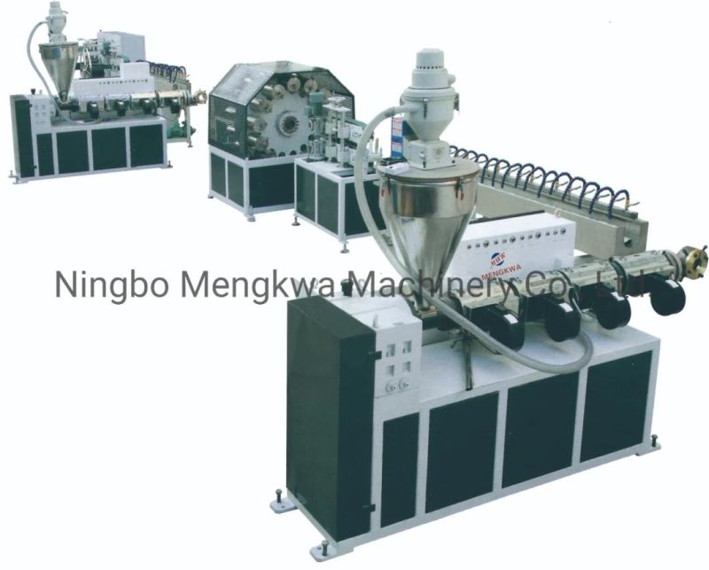 PVC Fiber Reinforced Shower Hose Extrusion Machine