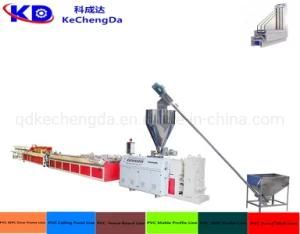 Plastic PVC Door Window Profile Manufacturing Machine