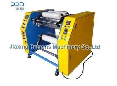 Good Quality Semi-Auto Coreless Stretch Film Rewinding Machinery