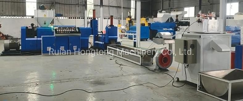 ABS PS PC PE Bottle PP Waste Plastic Film Flake Non Woven Bag Scrap Crushing Grinder Washing 2 Screw Water Cooling Recycling Extrusion Extruder Machine Price