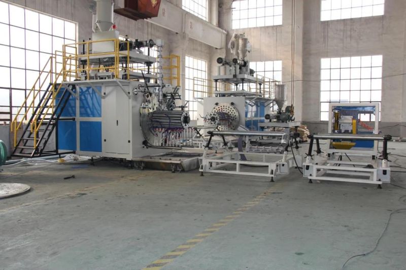 Large Diameter HDPE/PP Krah Spiral Winding Sewage Pipe Extruder