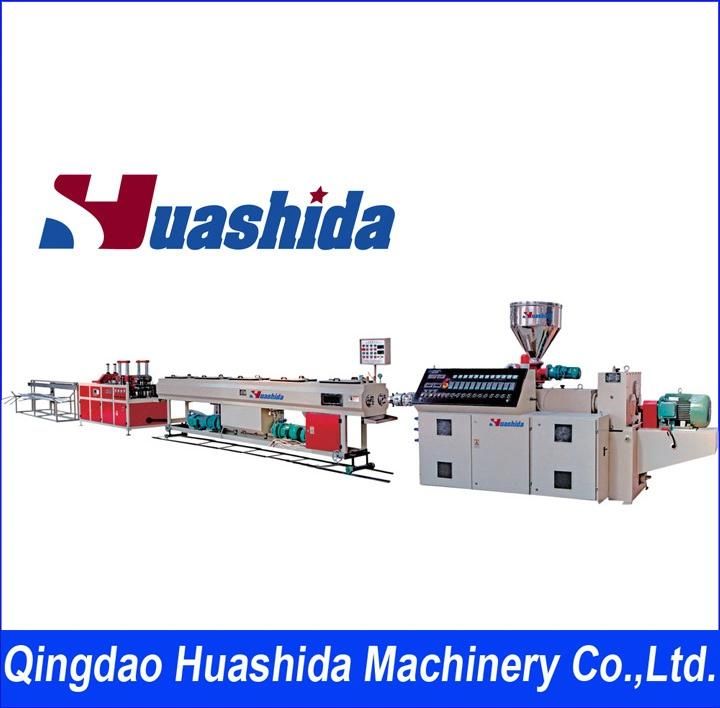 Water Supply Plastic Pipe Extrusion Machine PE Plastic Pipe Extruder