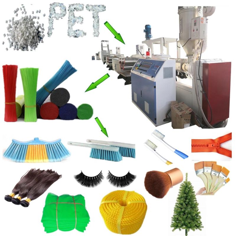 Plastic Monofilament Extrusion Machine Price for Broom/Brush/Rope