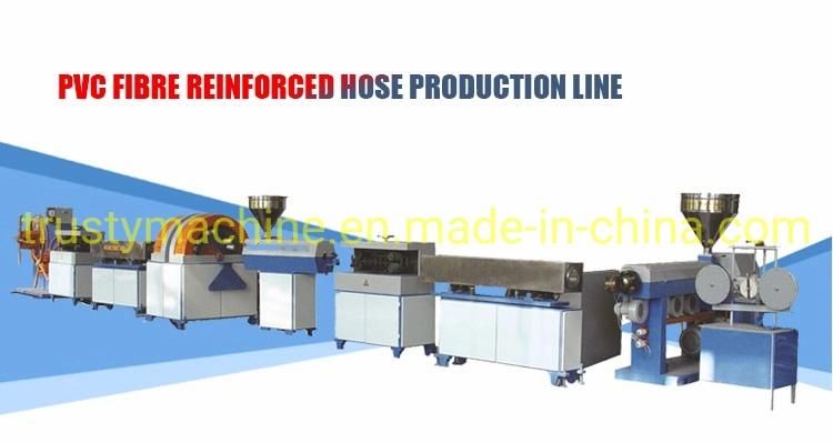 PVC Fiber Reinforced Hose Extrusion Machine