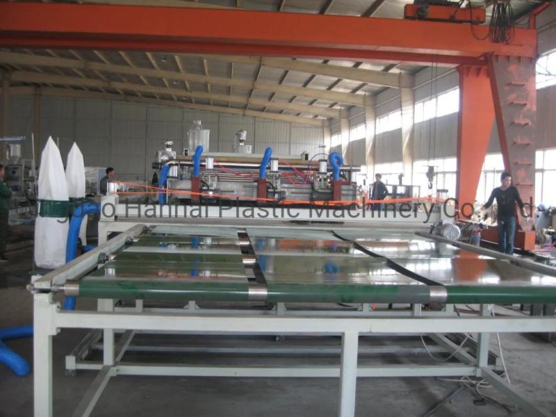 PP PS PE Sheet Plate Board T-Die Extrusion Machine