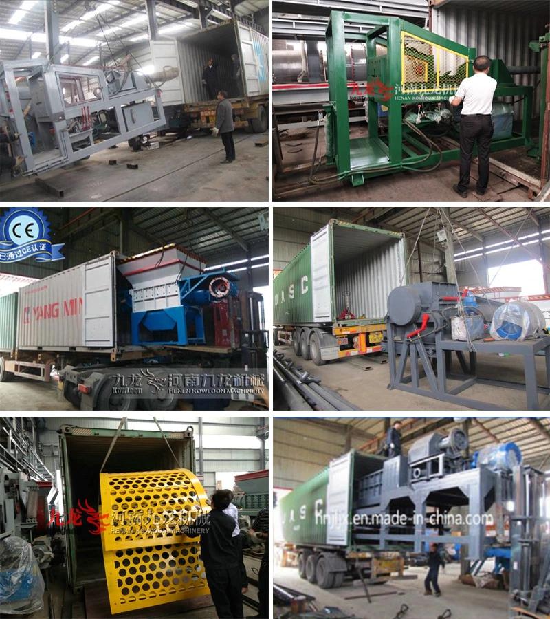 Tyre Rubber Crushing Shredder Rubber Shredder