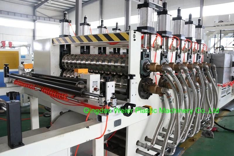 Pet Wave Sheet Production Line Pet Corrugated Sheet Making Machine