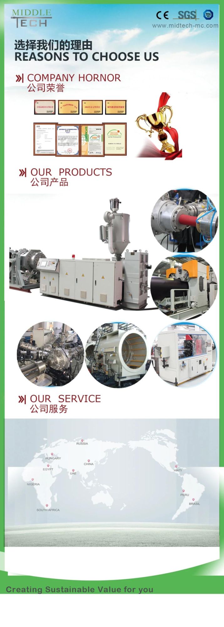 Plastic PE PP LDPE Electric/Electrical Conduit Pipe Extrusion Production Line