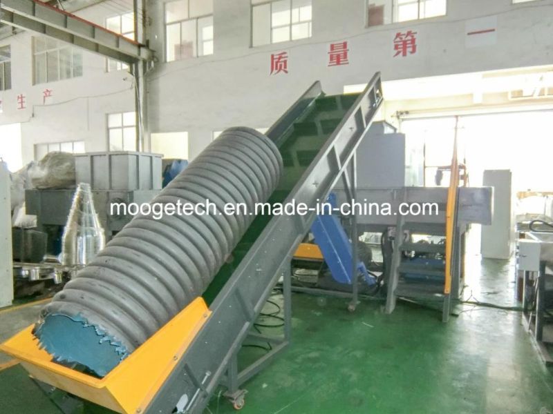 single shaft shredder for waste plastic pipe/lump/drum recycling